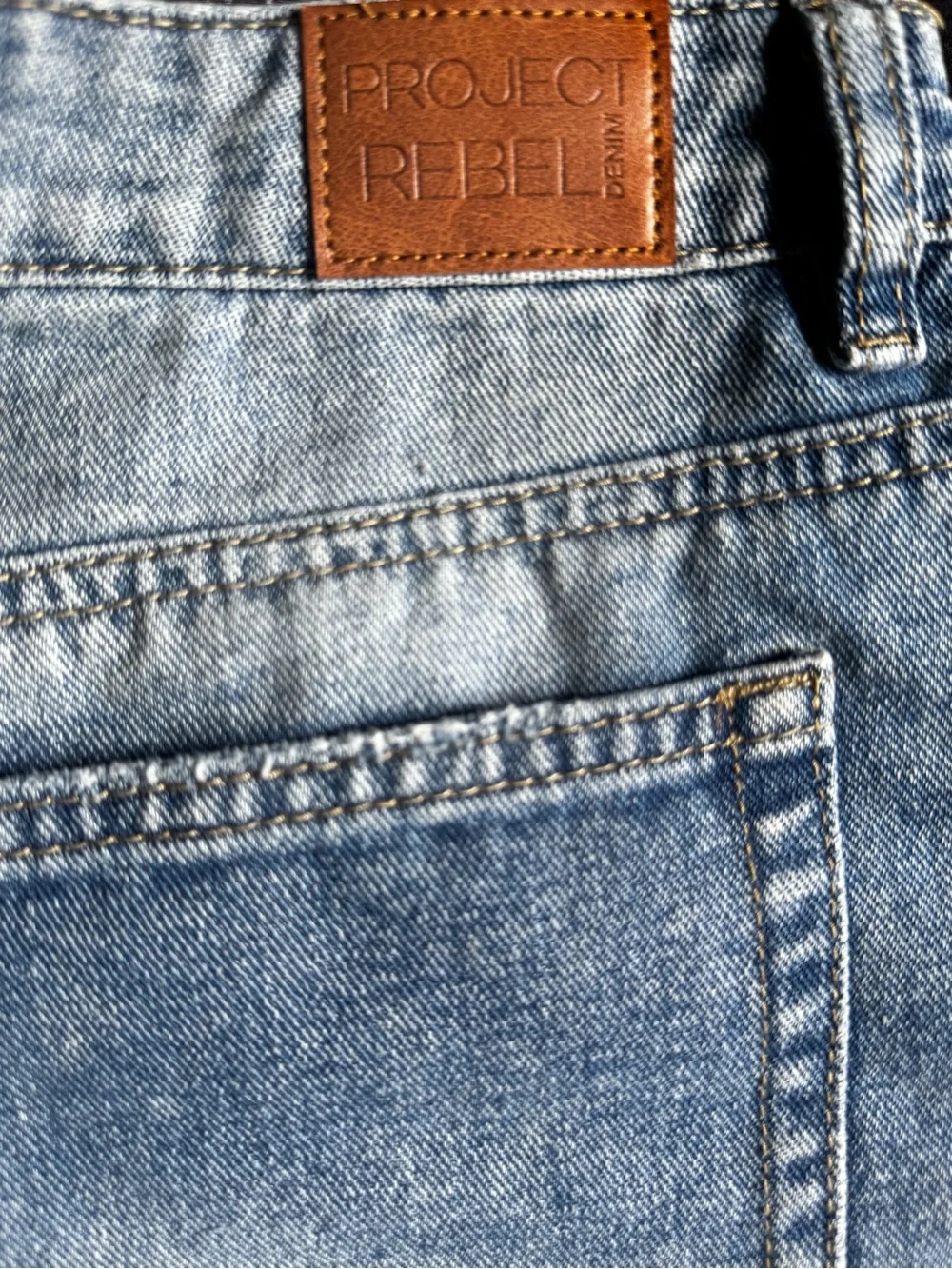 SHEIN Light Blue Distressed Denim Mini Shorts